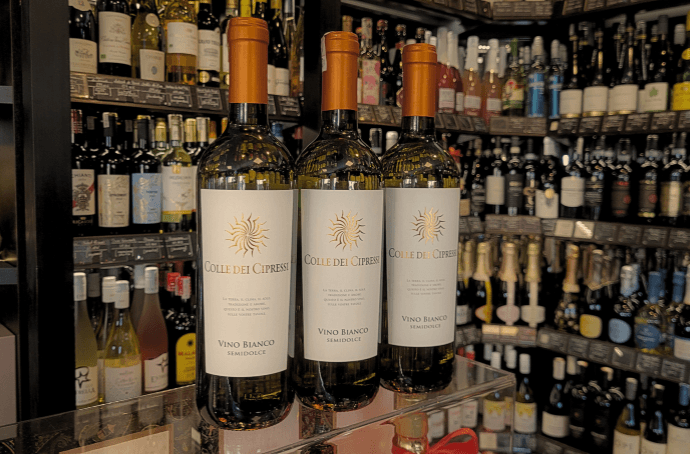 Colle Dei Cipressi Bianco trzy butelki